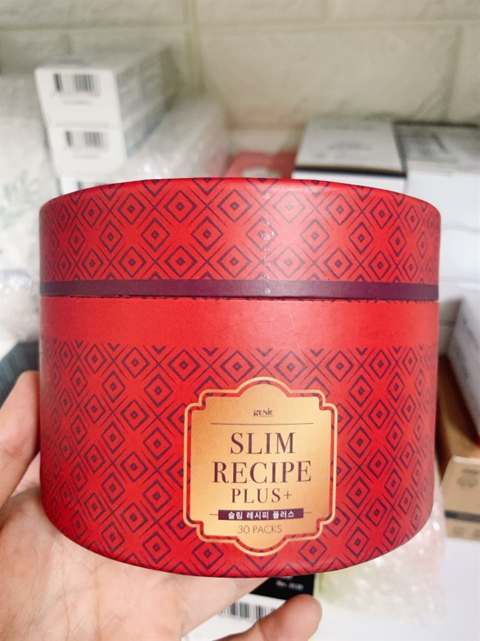 Viên uống thảo mộc giảm cân Genie Slim Recipe mẫu mới nhất 2020